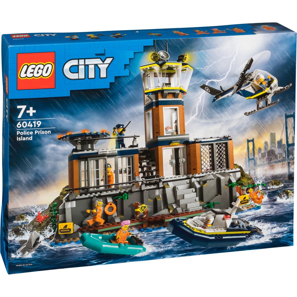 LEGO City 60419 Police Prison Island