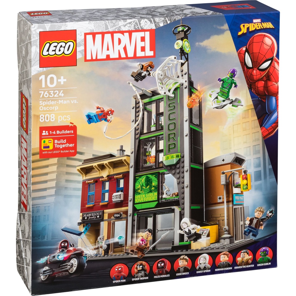LEGO Marvel Super Heroes 76324 Spider-Man vs. Oscorp