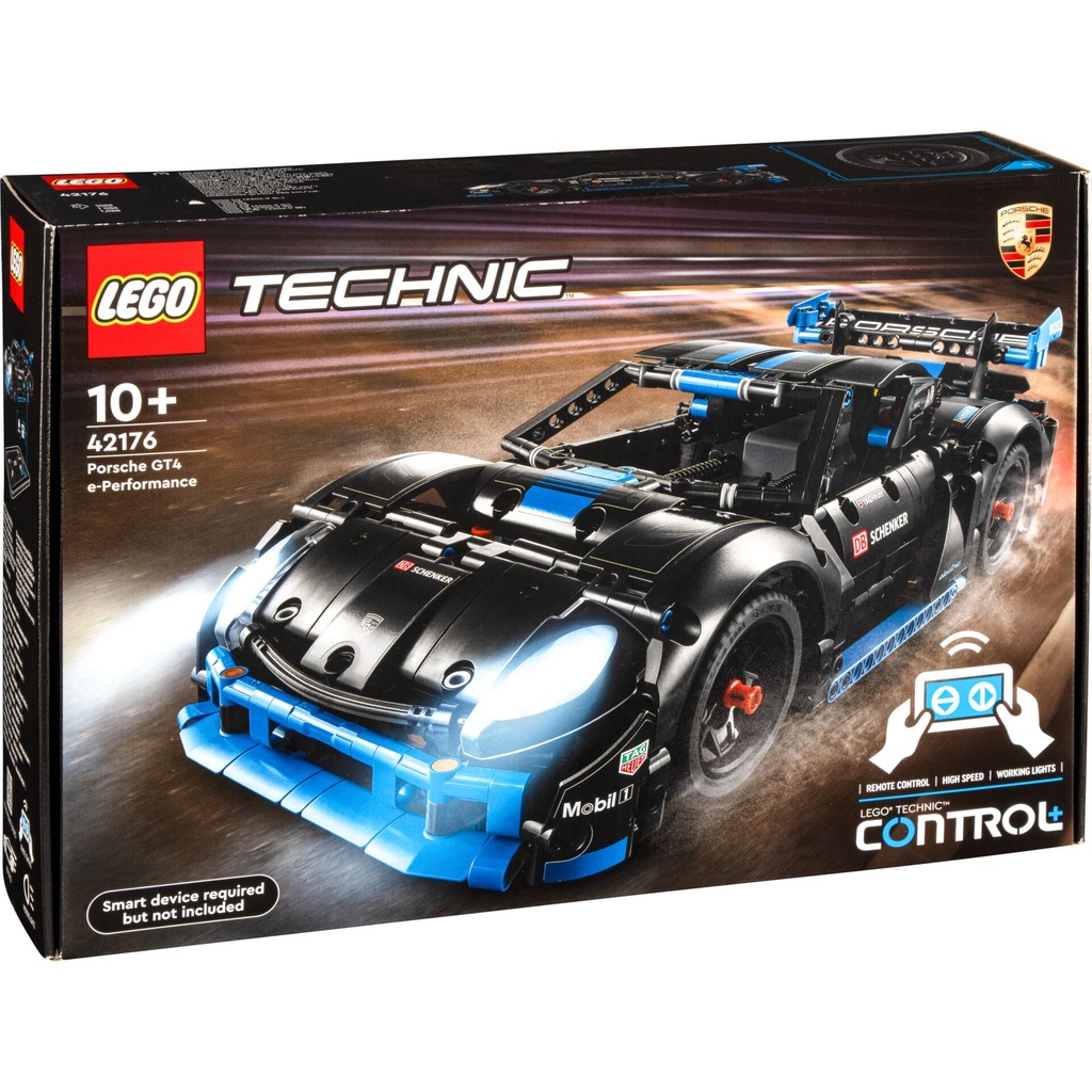 LEGO Technic 42176 Porsche GT4 e-Performance Race Car