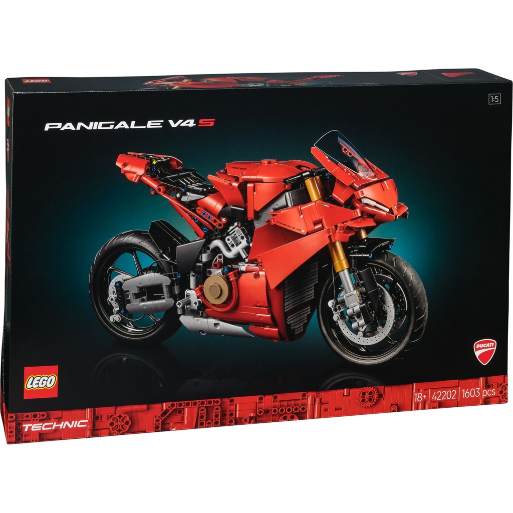 LEGO Technic 42202 Ducati Panigale V4 S Motorcycle