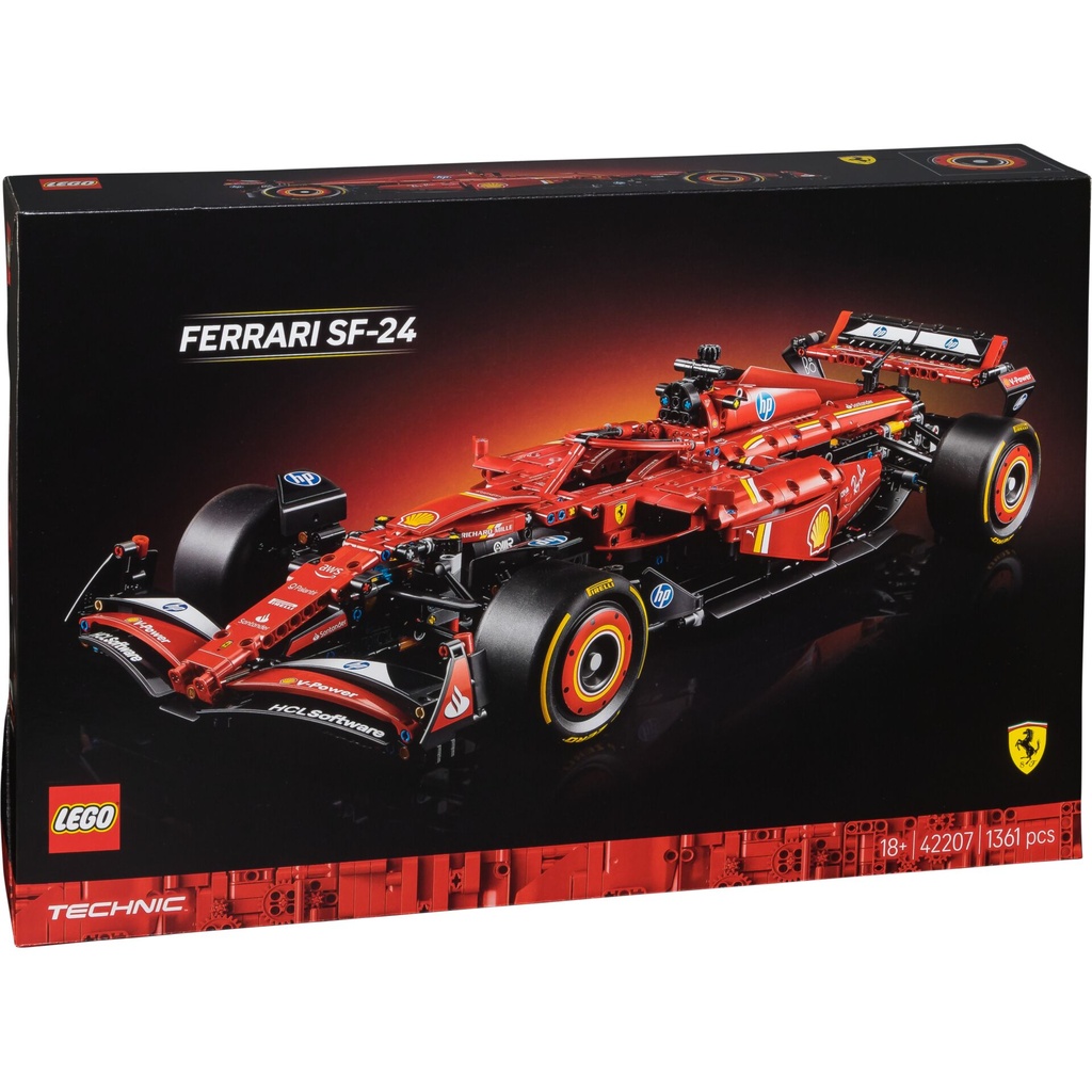 LEGO Technic 42207 Ferrari SF-24 F1 Car