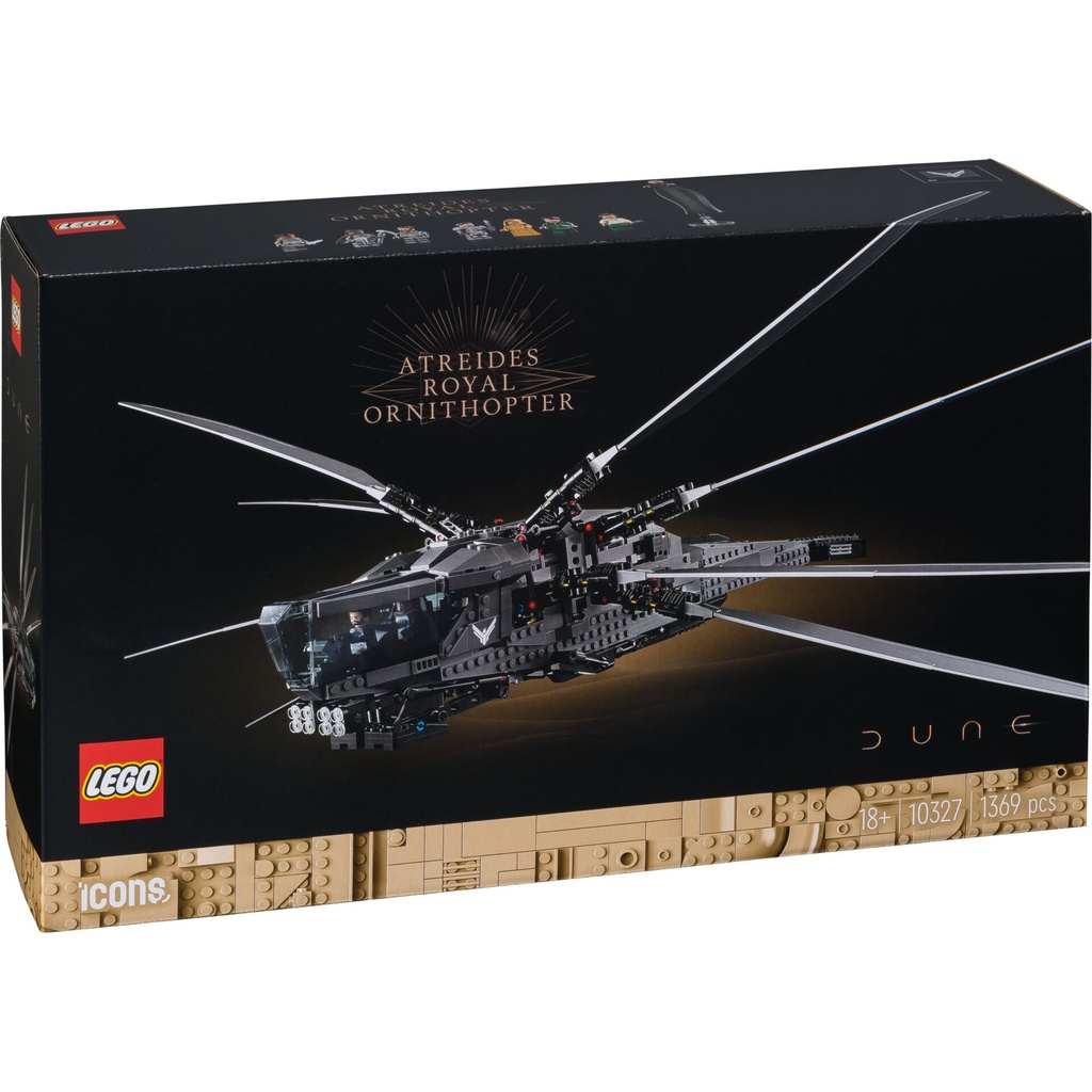 LEGO Icons 10327 Dune Atreides Royal Ornithopter
