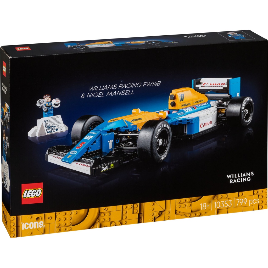 LEGO Icons 10353 Williams Racing FW14B