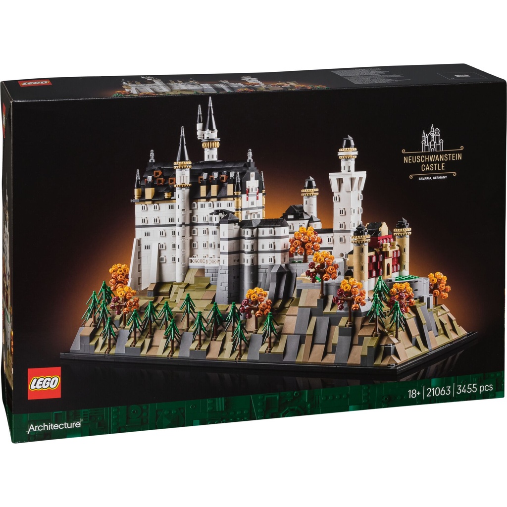 LEGO Architecture 21063 Castle Neuschwanstein