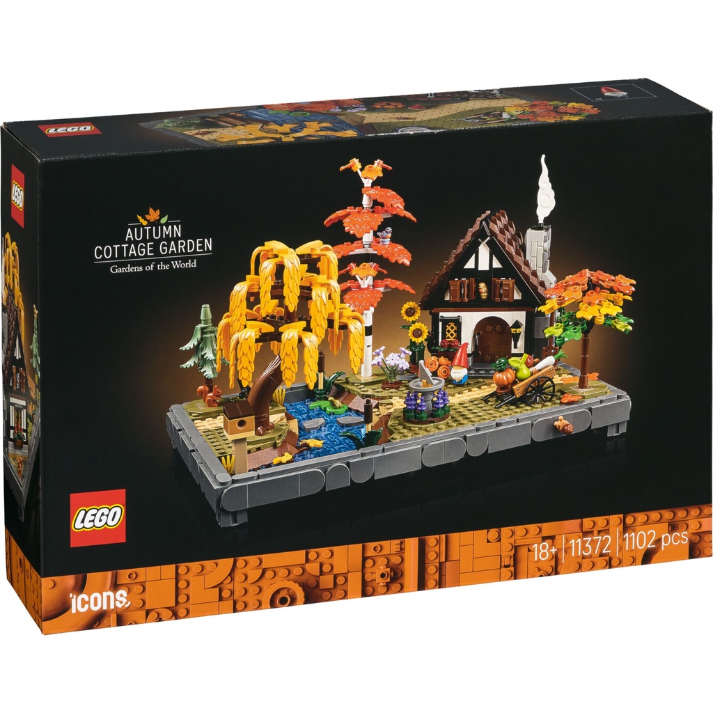 LEGO Icons 11372 Autumn Cottage Garden