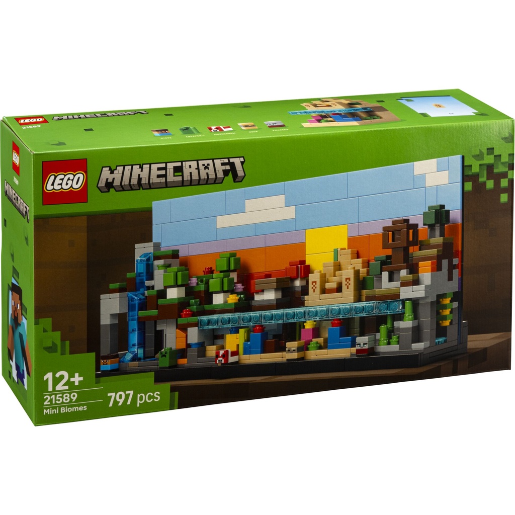 LEGO Minecraft 21589 Mini Biomes
