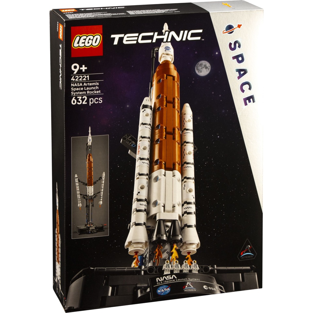 LEGO Technic 42221  NASA Artemis Space Launch System Rocket
