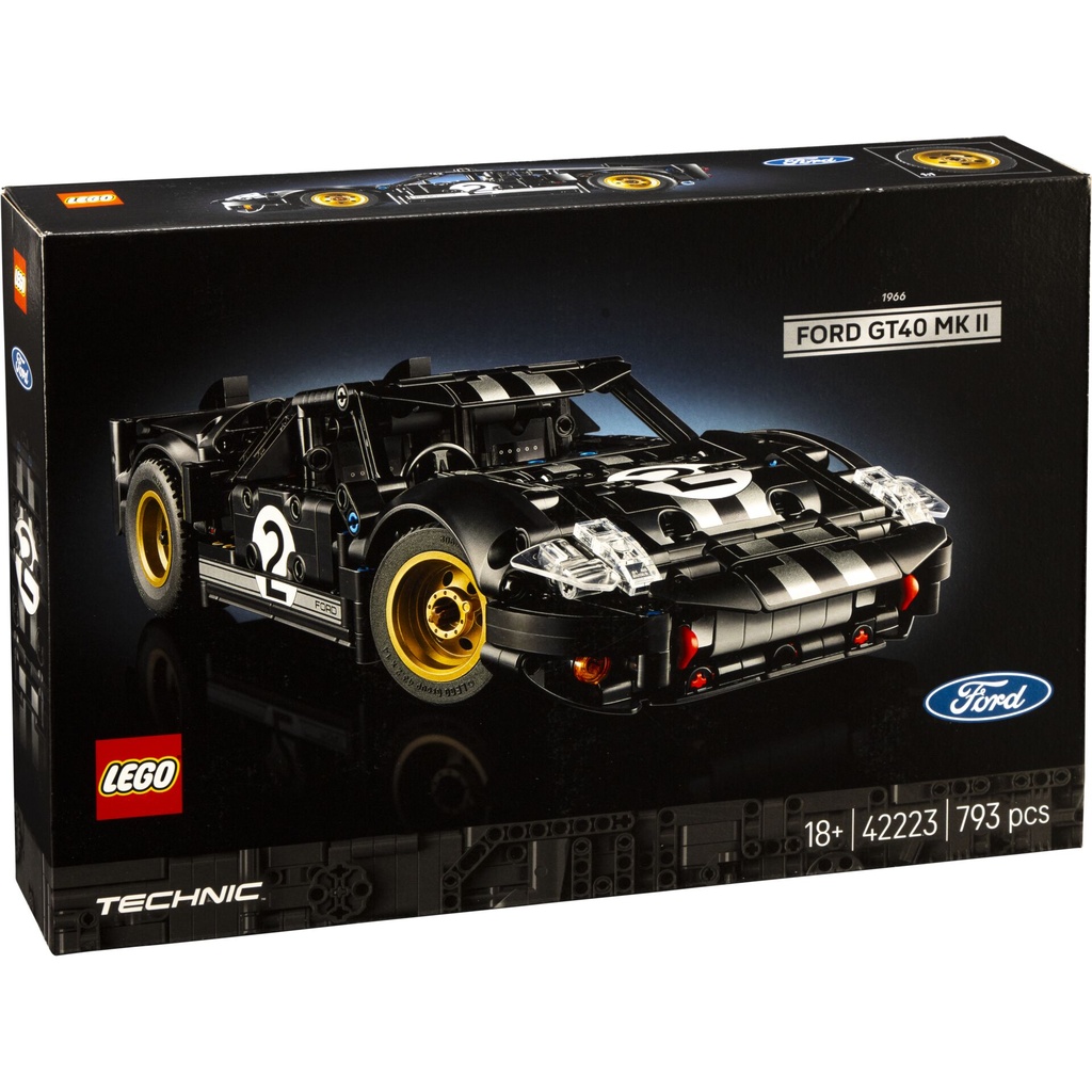 LEGO Technic 42223 1966 Ford GT40 MKII Race Car