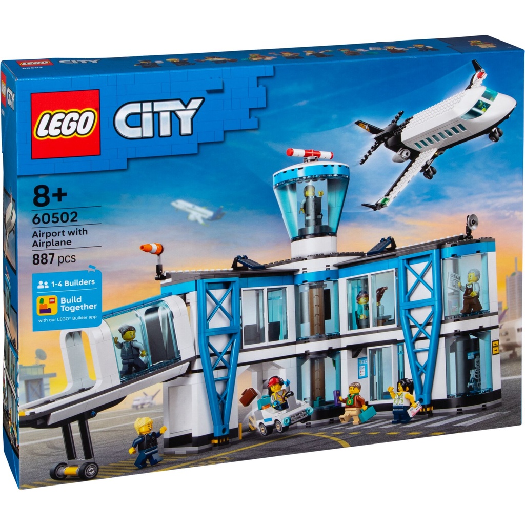 LEGO City 60502 Airport with Airplane