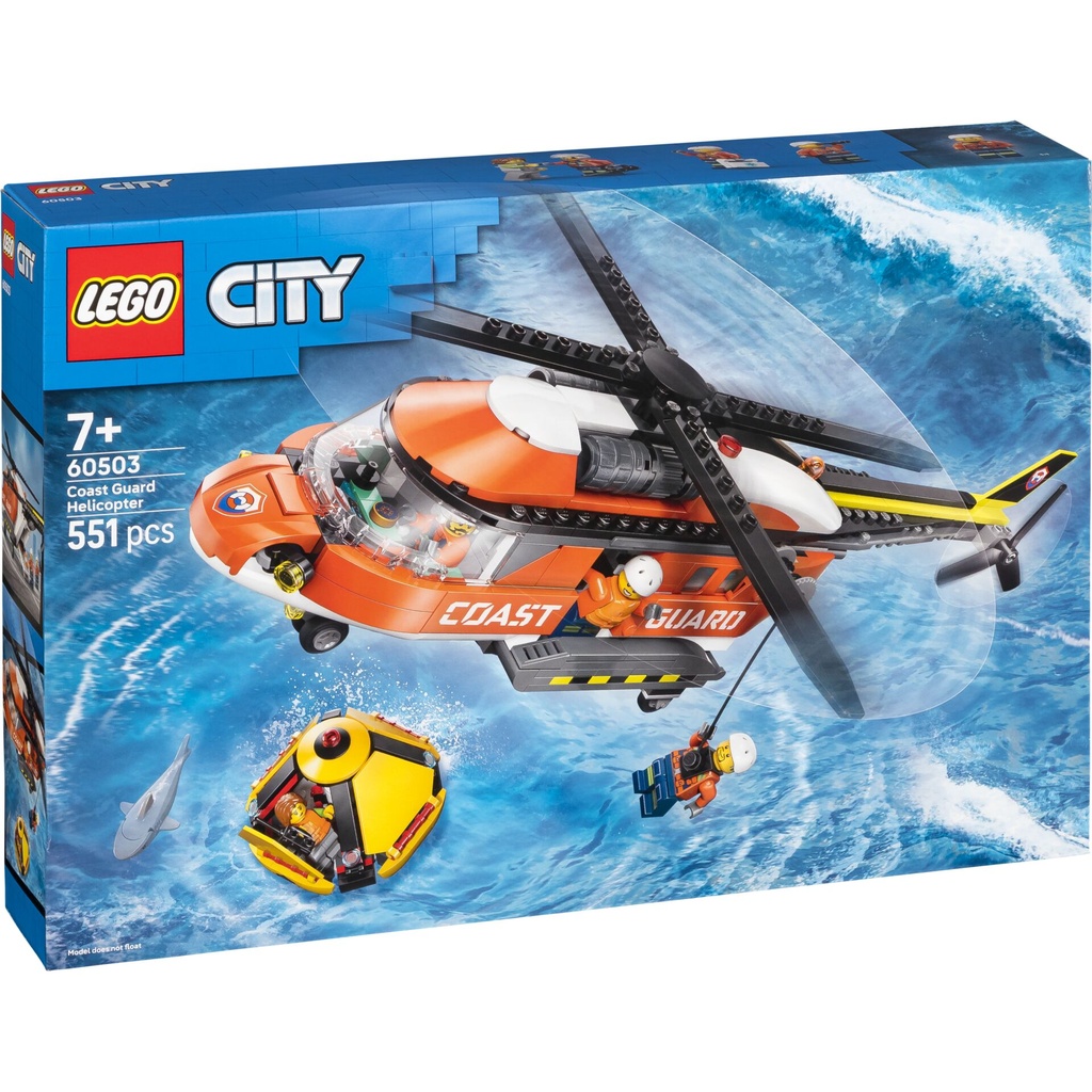 LEGO City 60503 Coast Guard Helicopter