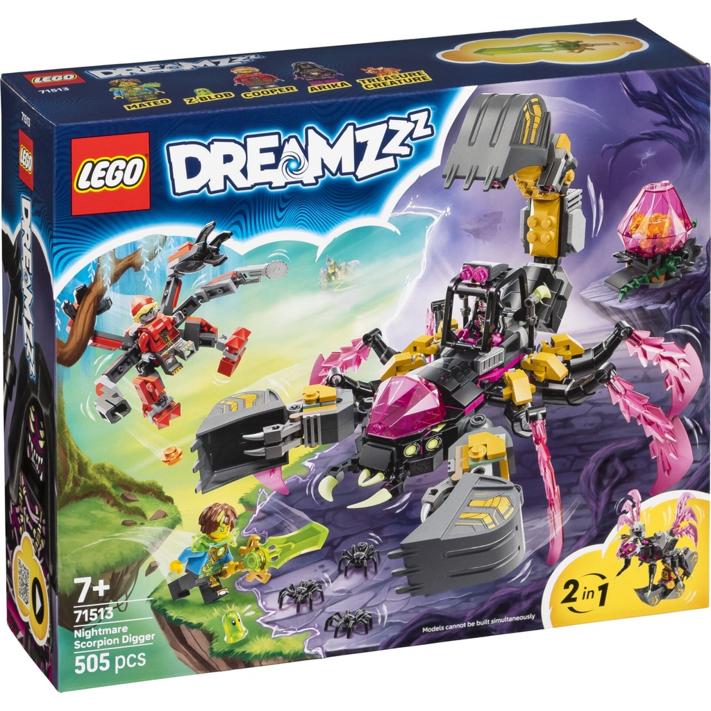 LEGO DREAMZzz 71513 Nightmare Scorpion Digger