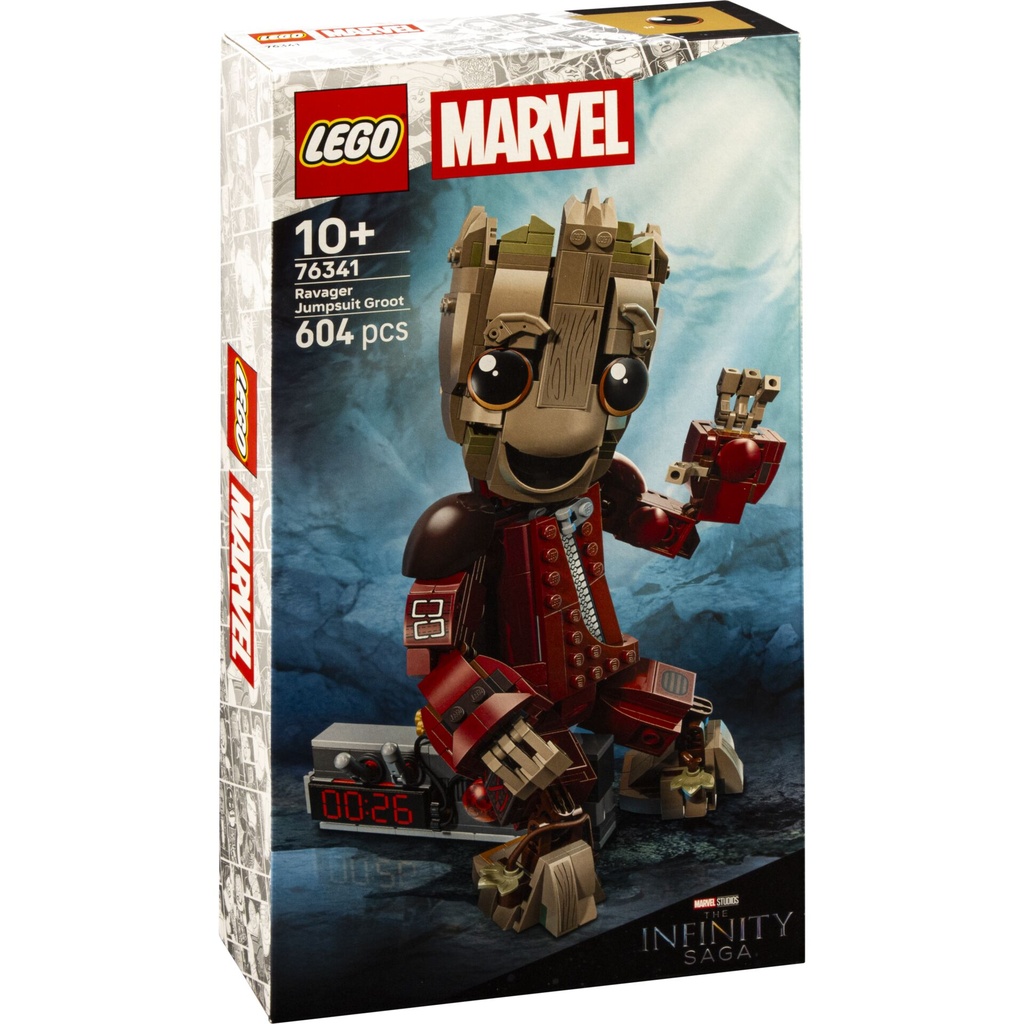 LEGO Marvel Super Heroes 76341 Ravager Jumpsuit Groot
