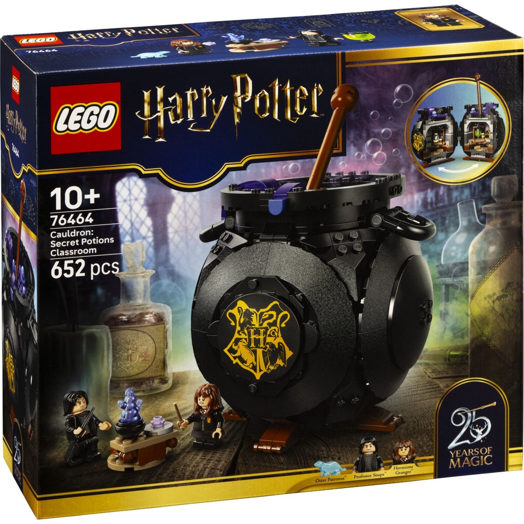 LEGO Harry Potter 76464 Cauldron Secret Potions Classroom