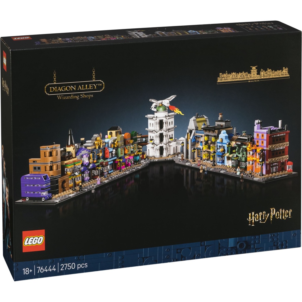 LEGO Harry Potter 76444 Die Zauberläden der Winkelgasse