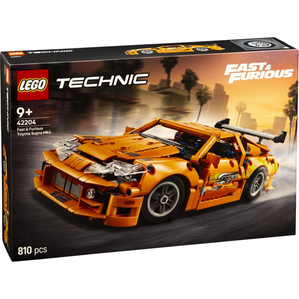 LEGO Technic 42204      Fast and Furious Toyota Supra MK4