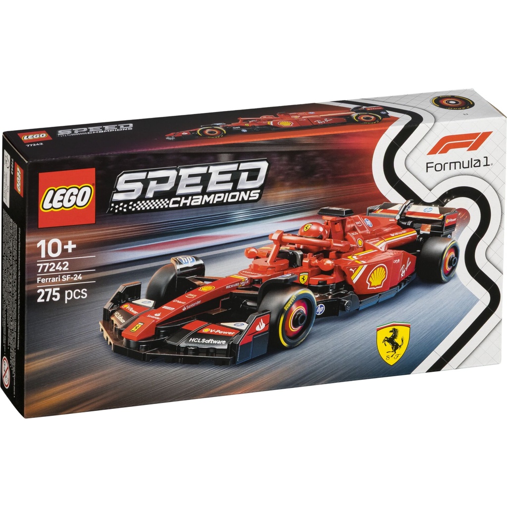 LEGO Speed Champions 77242 Ferrari SF-24 F1 Rennauto
