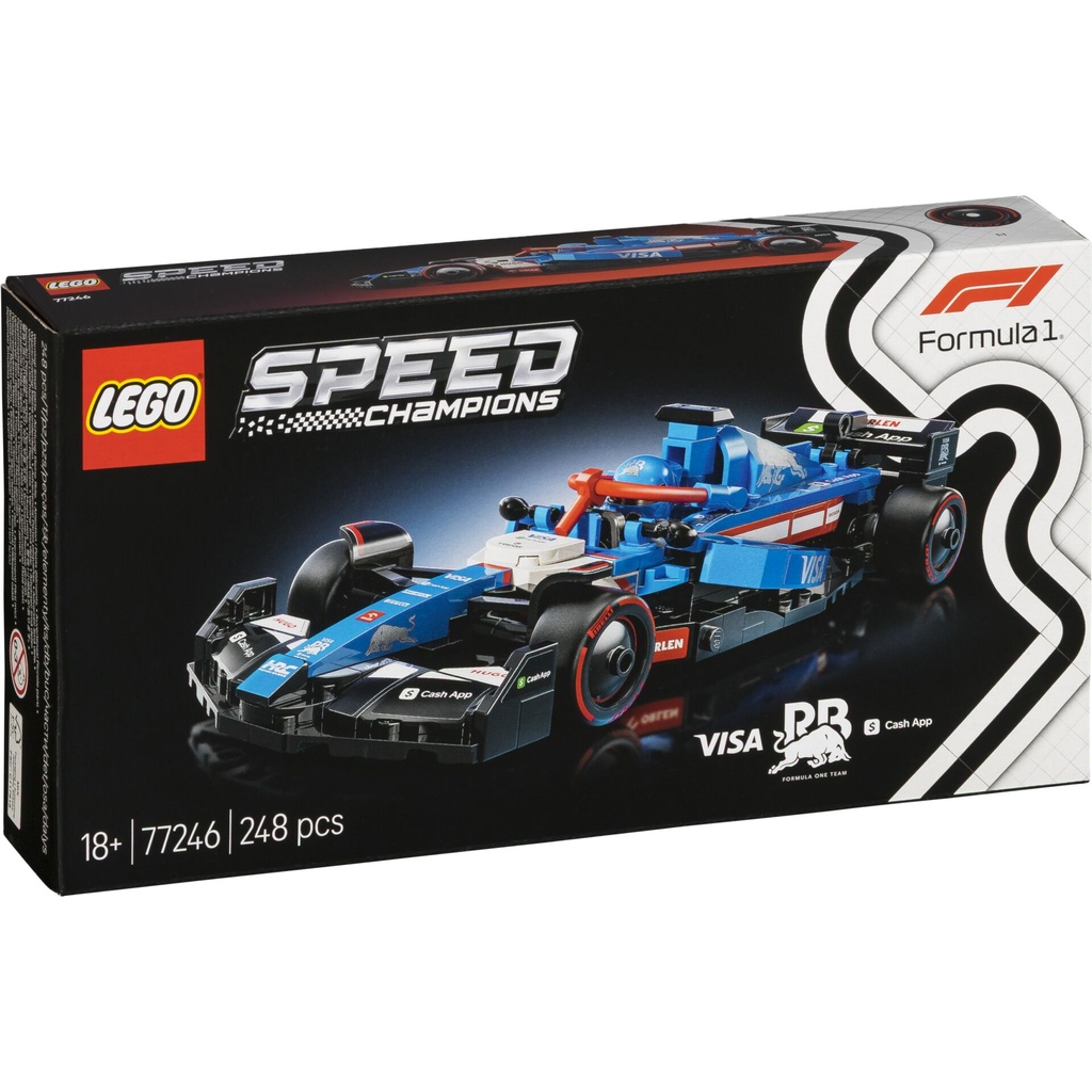 LEGO Speed Champions 77246 Visa Cash App RB VCARB 01 F1