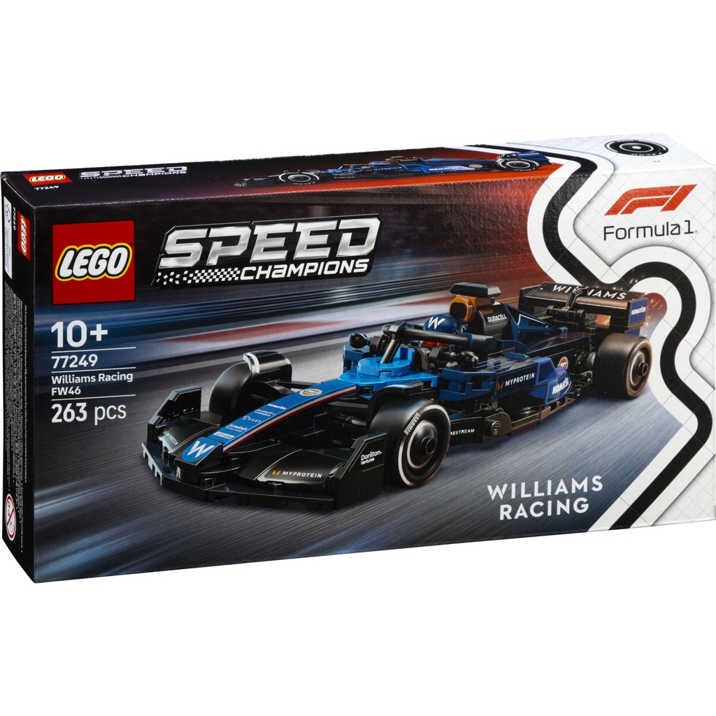 LEGO Speed Champions 77249 Williams Racing FW46 F1 Rennauto