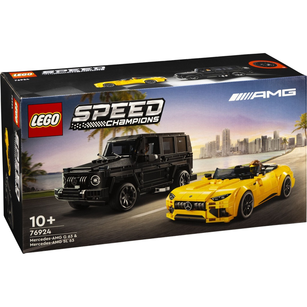 LEGO Speed Champions 76924 Mercedes AMG G 63 & SL 63