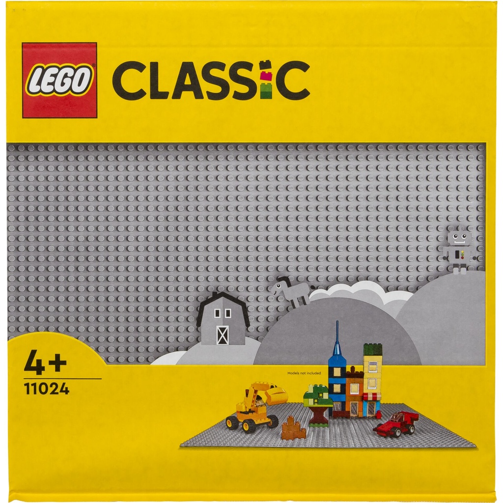 LEGO Classic 11024 Grey Baseplate