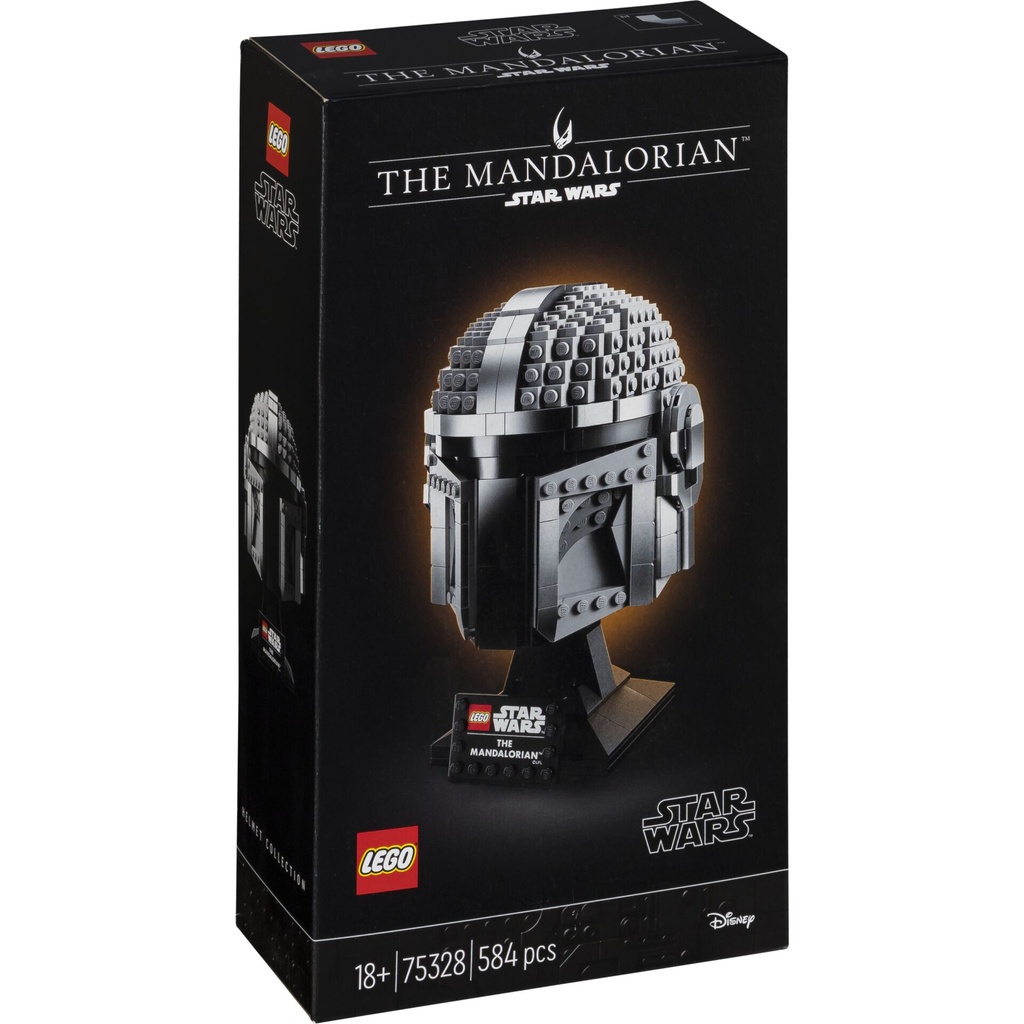 LEGO Star Wars  75328 Mandalorian Helmet