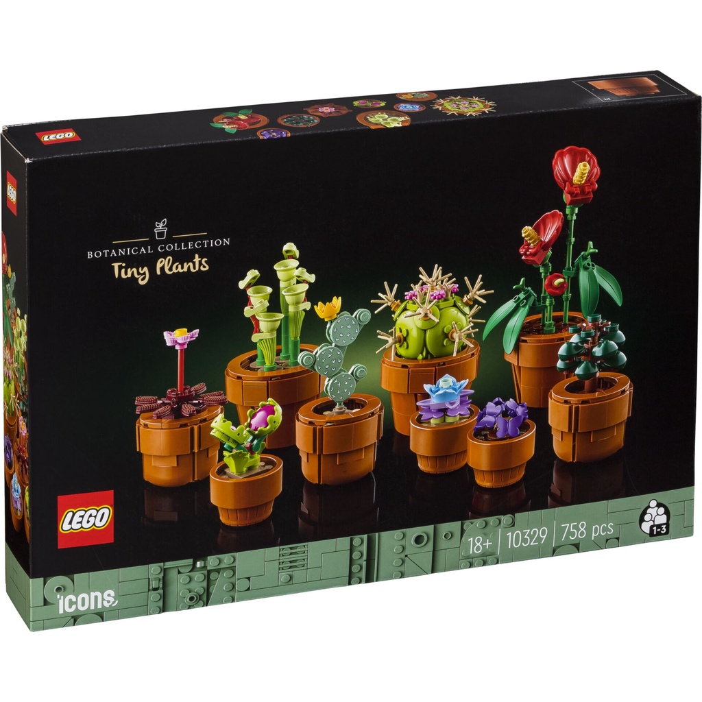 LEGO Icons 10329 Mini Pflanzen