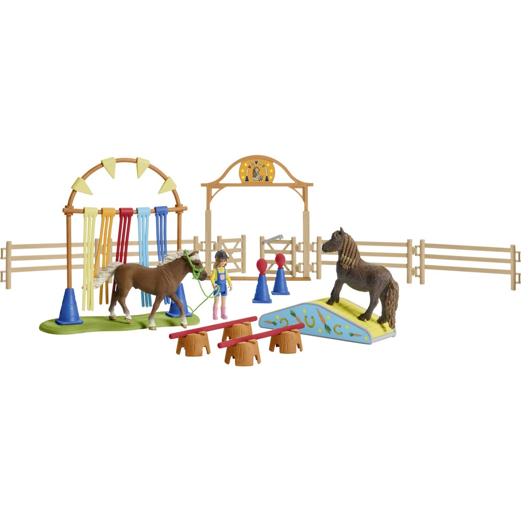Schleich Farm World        42481 Pony Agility Training
