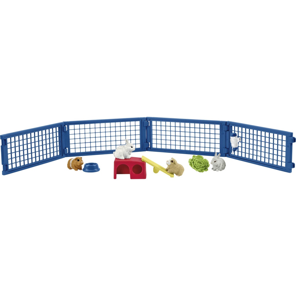 Schleich Farm World        42500 Rabbit and guinea pig hutch