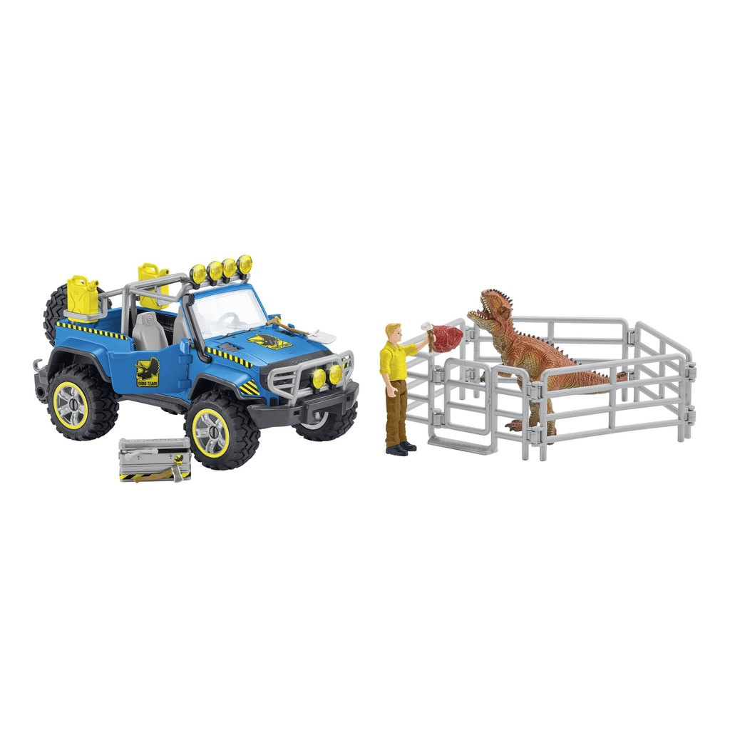 Schleich Dinosaurs         41464 Off-Road Vehicle w. Dino Outpost