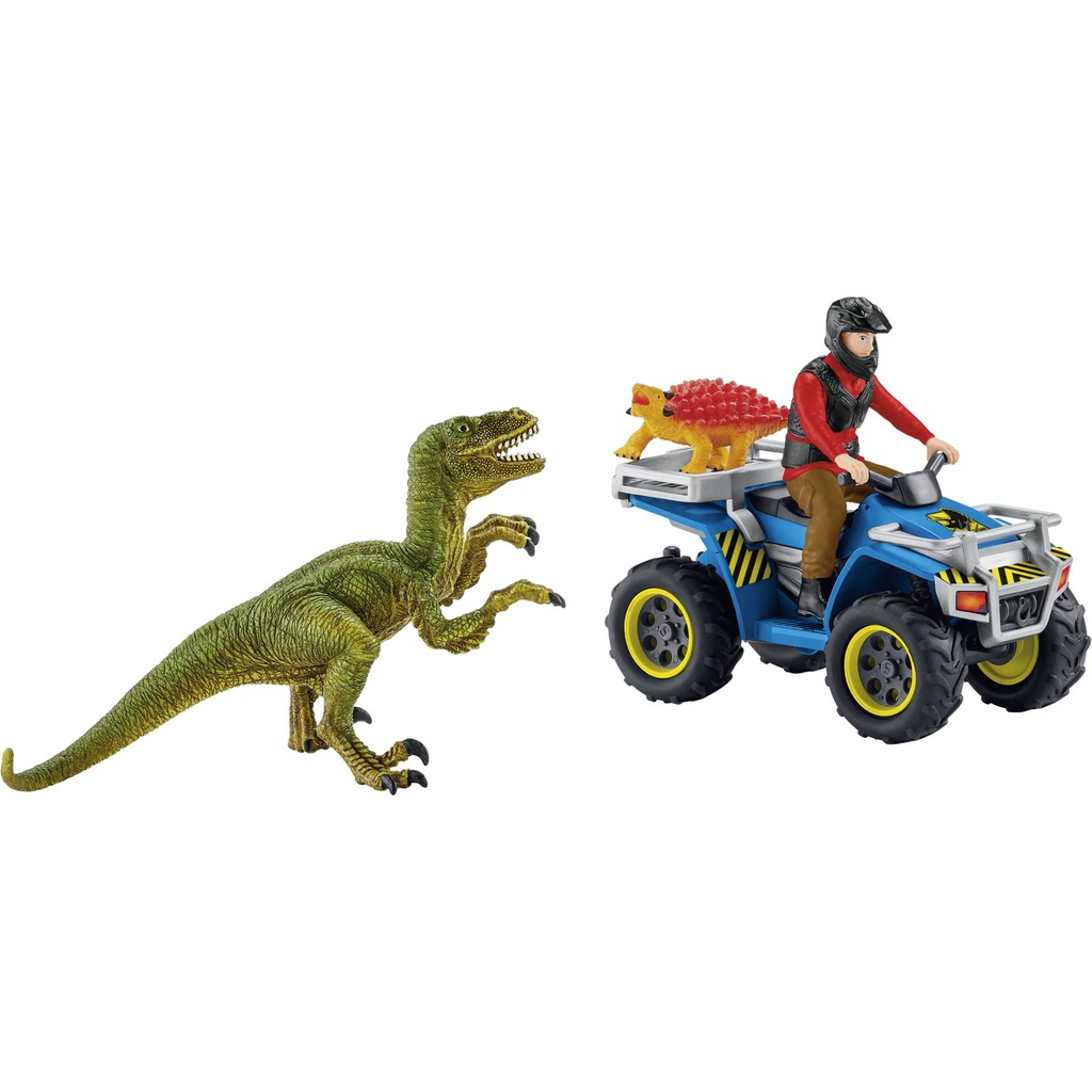 Schleich Dinosaurs         41466 Quad Escape from Velociraptor