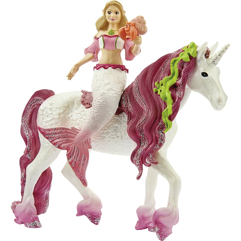 Schleich bayala Mermaid Feya on Unterwater Unicorn       70593