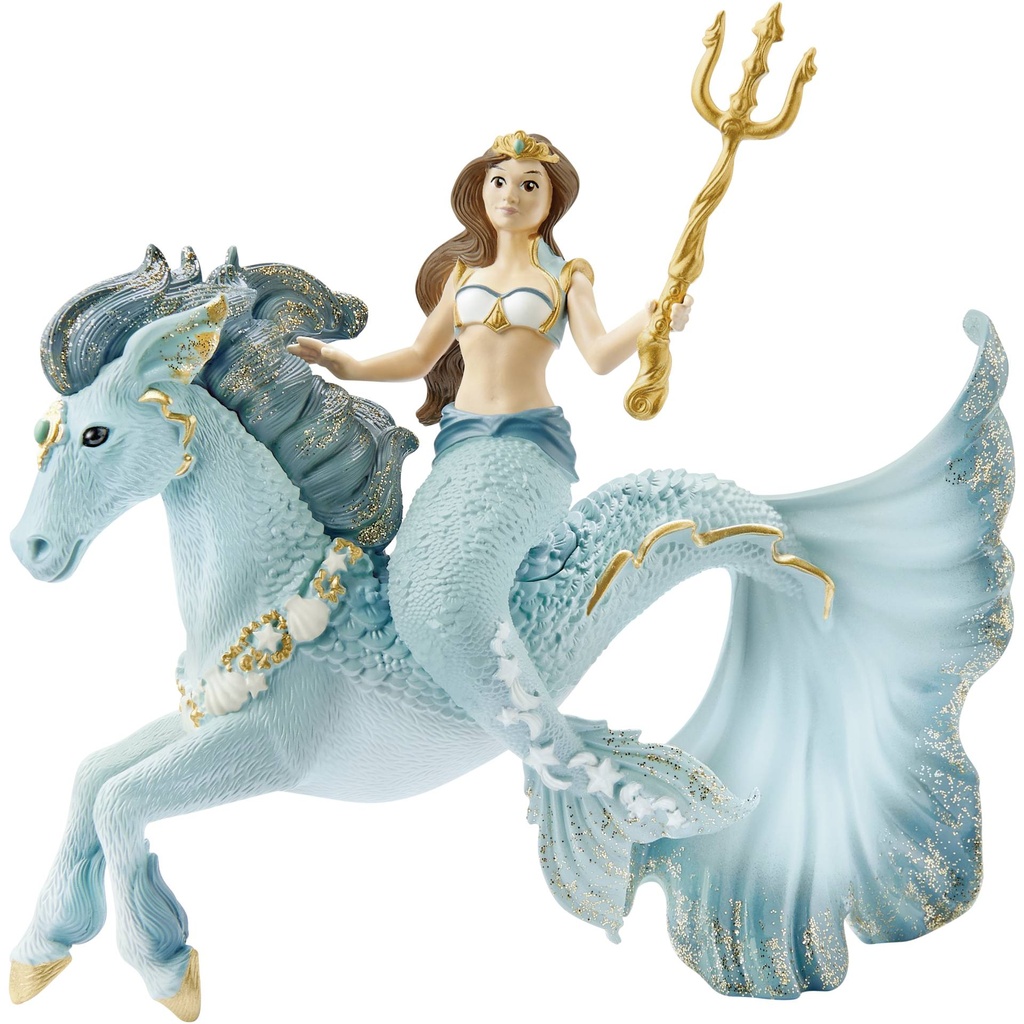 Schleich bayala Mermaid Eyela on underwater Horse       70594