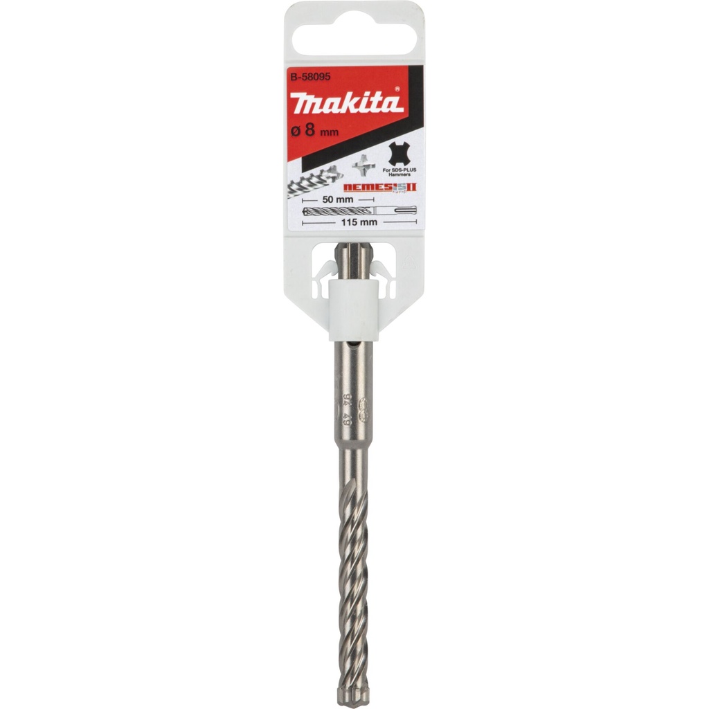 Makita NEMESIS2 SDS+ Bohrer 8x115