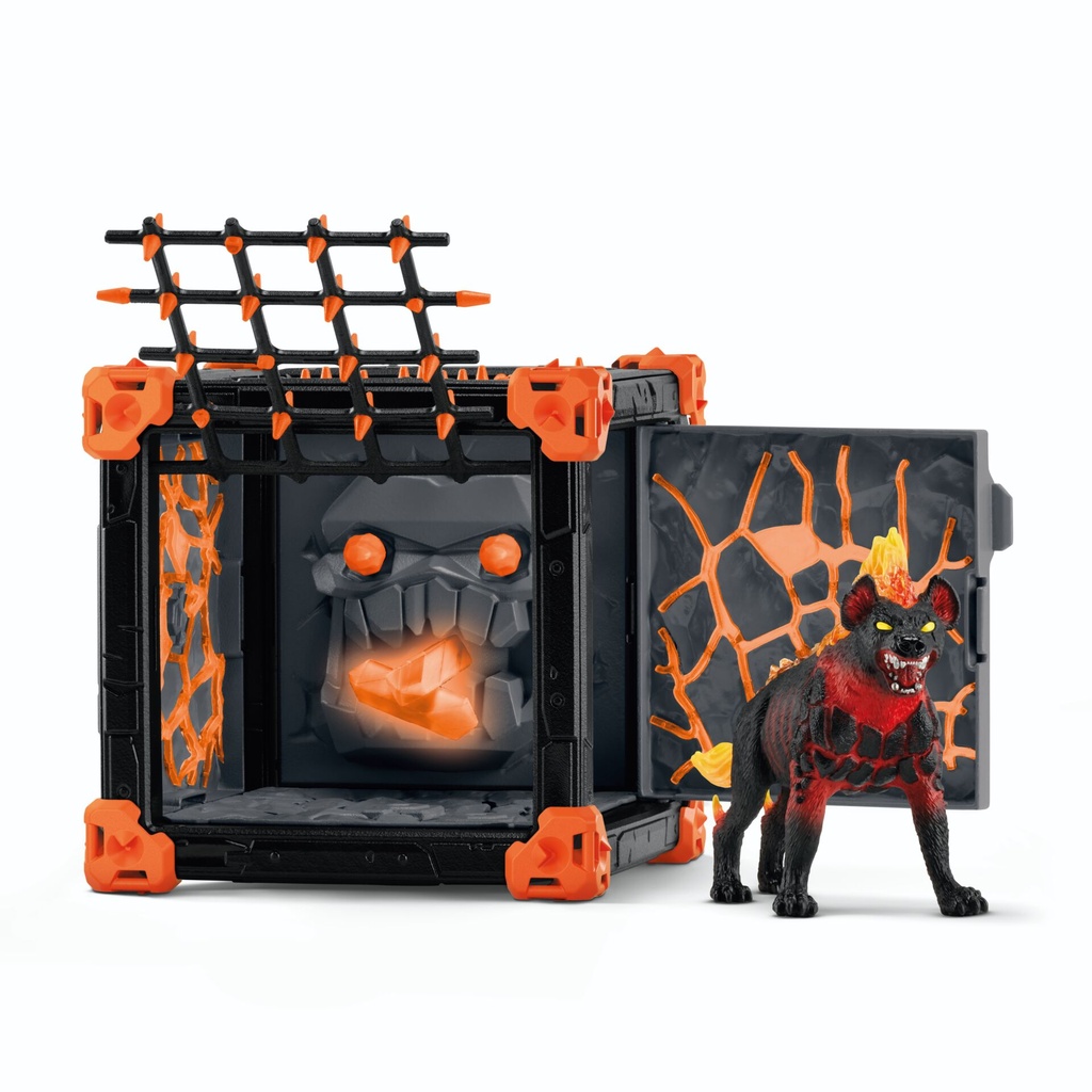 Schleich Eldrador Creatures BattleCave Lava Hyena      42674