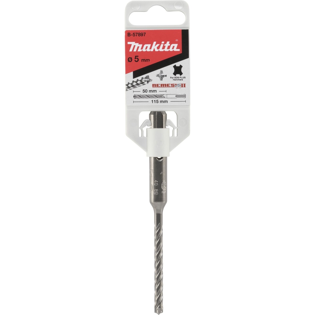 Makita B-57897 NEMESIS2 SDS+ Drill  5x115