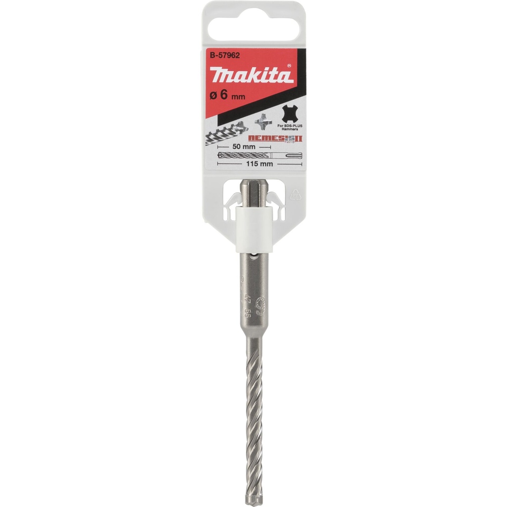 Makita B-57962 NEMESIS2 SDS+ Drill  6x115