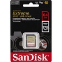 SanDisk Extreme SDXC        64GB UHS-I C10 U3 V30