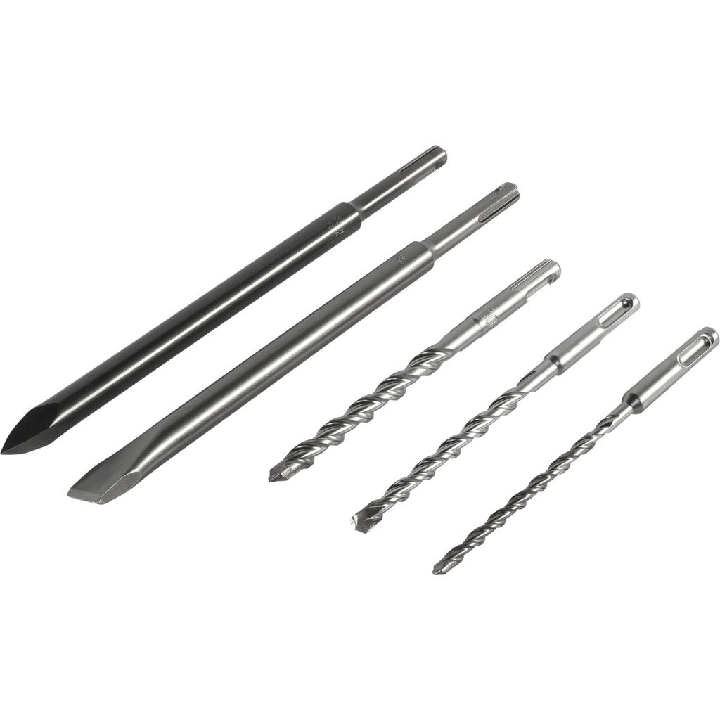Metabo SDS-plus Drill / Chisel set SP 5-pcs.