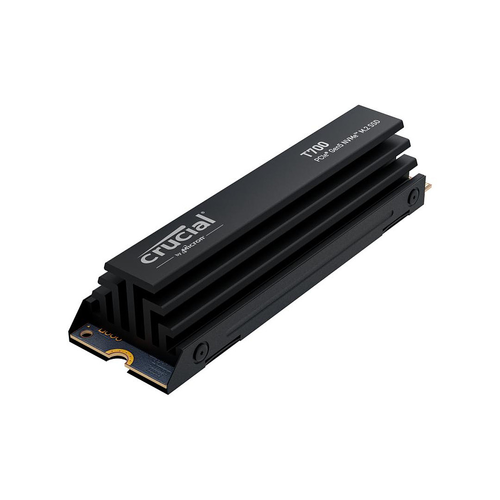 Crucial T700 with heatsink   1TB PCIe Gen5 NVMe M.2 SSD