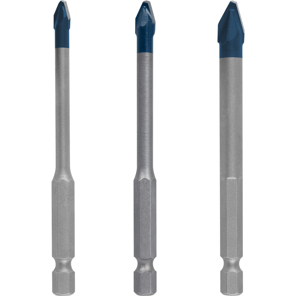 Bosch EXPERT HEX-9 HardCeramic Bits, 3pcs Set 5/6/8