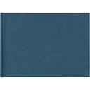 Hama Wrinkled Bookbound 24x17 36 white pages blue 7612