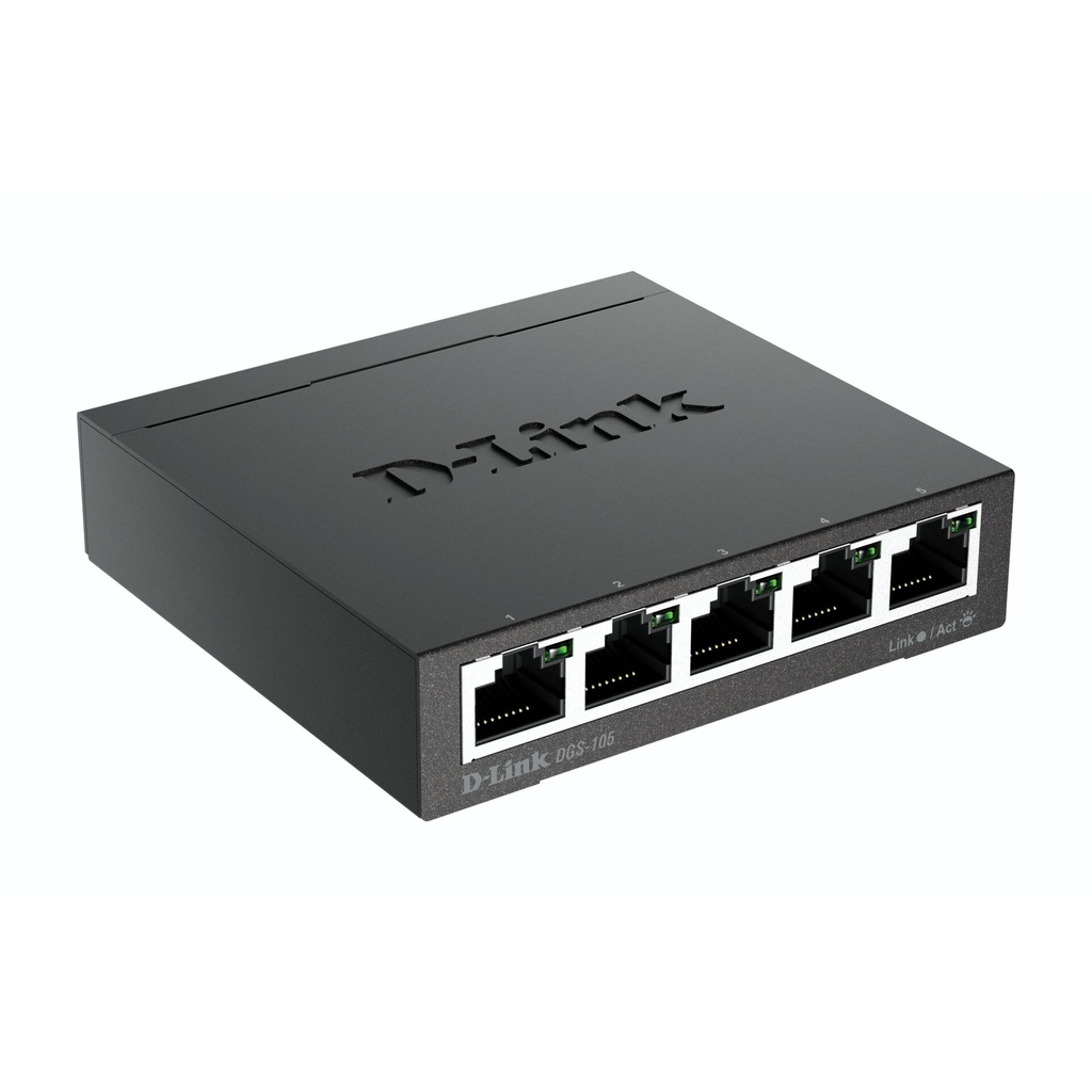 D-Link DGS-105/E 5-Port Layer2 unmanaged Gigabit Switch