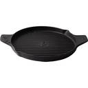 Berkel Grill Pan Cast Iron, black