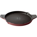 Berkel Grill Pan Cast Iron, red