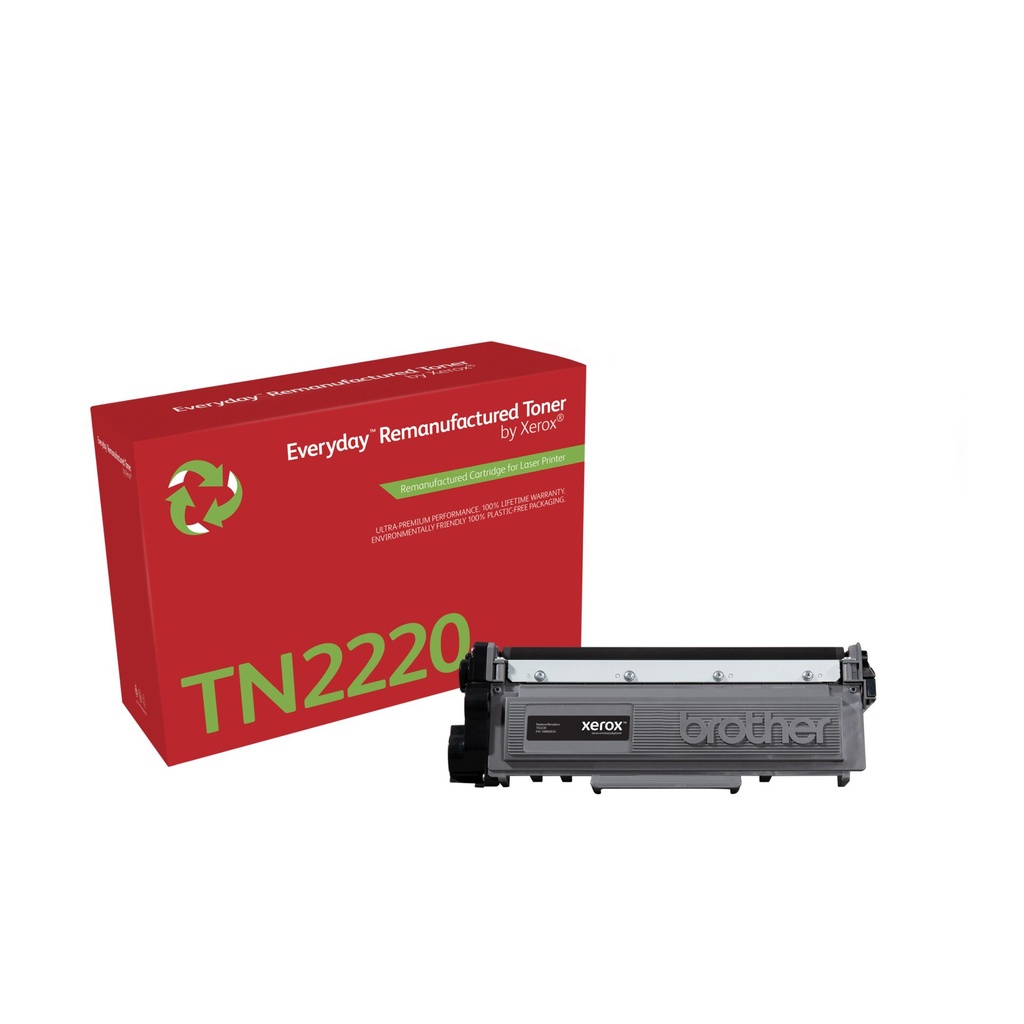 Xerox Everyday Reman. Toner ers. Brother TN2220 High Cap.