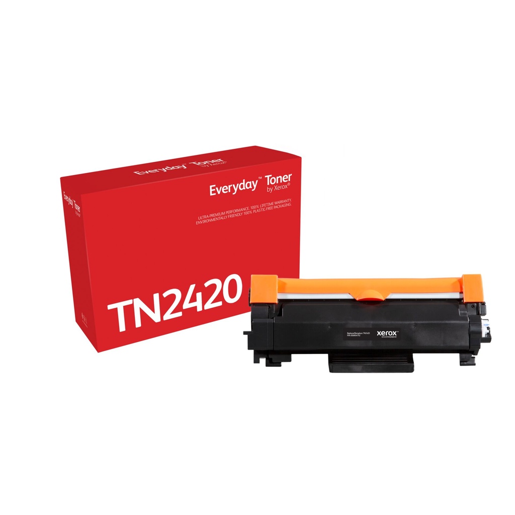 Xerox Everyday Black Toner ers. Brother TN2420