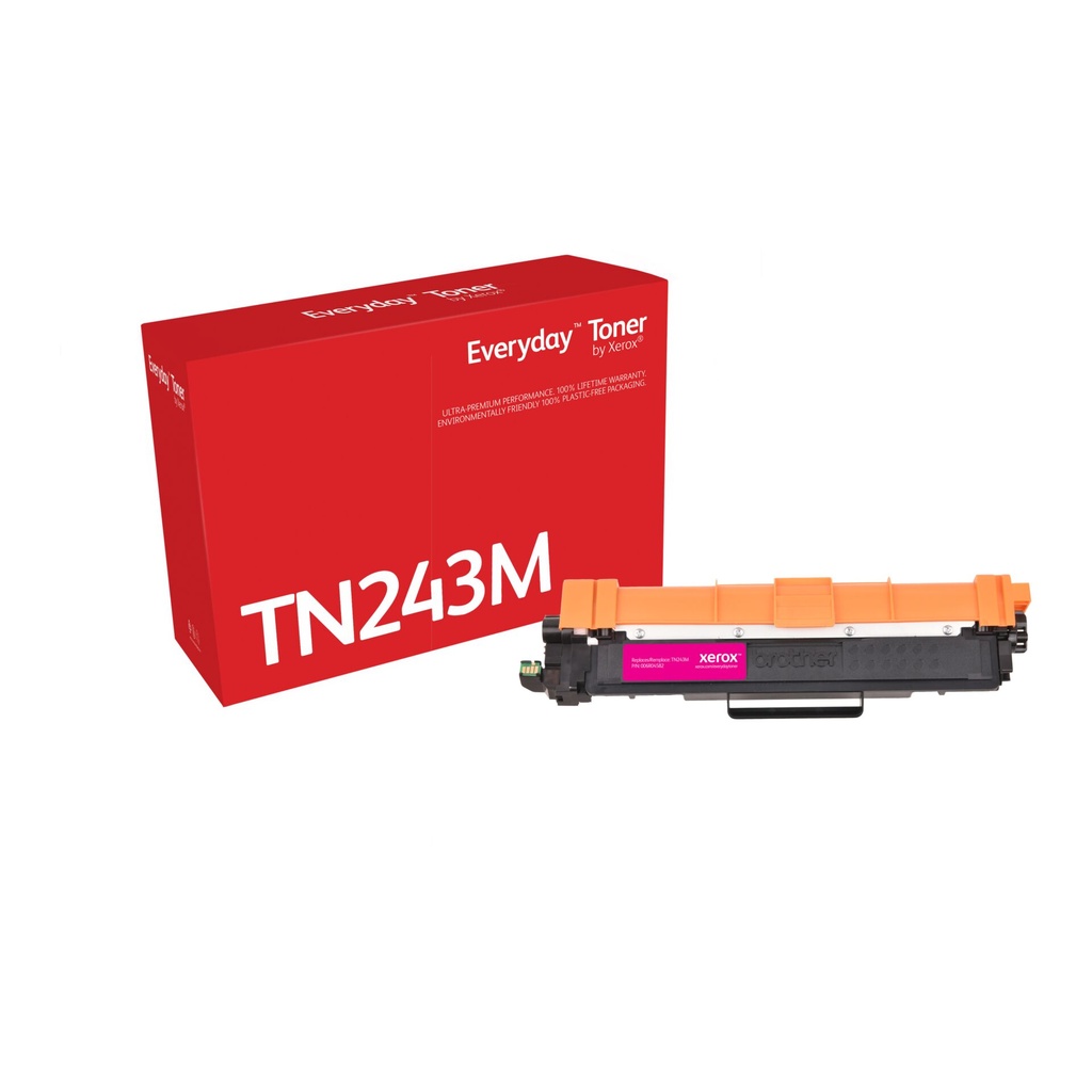 Xerox Everyday Magenta Toner ers. Brother TN-243M