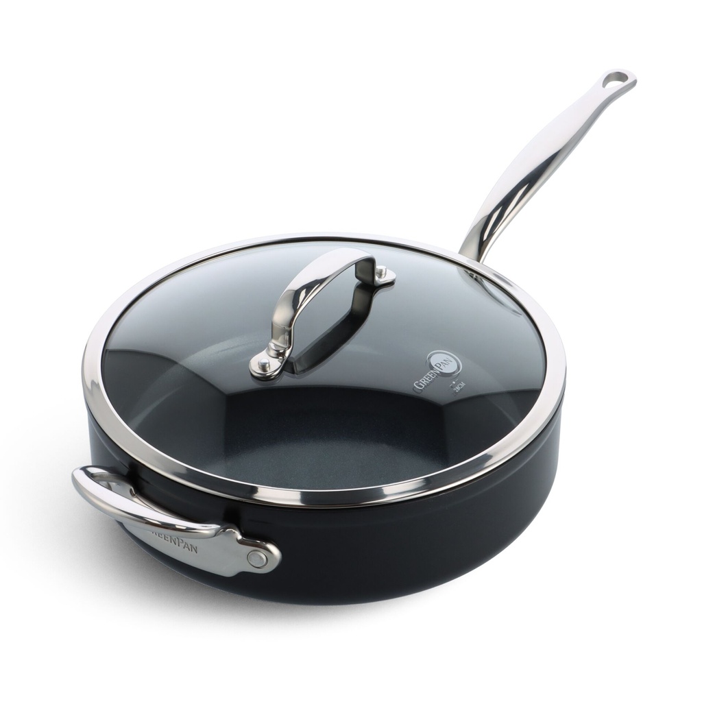 GreenPan Barcelona Pro Sauté Pan 28cm Black