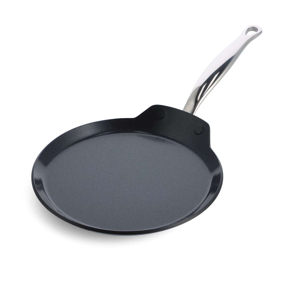 GreenPan Barcelona Pro Pancake Pan 24cm Black