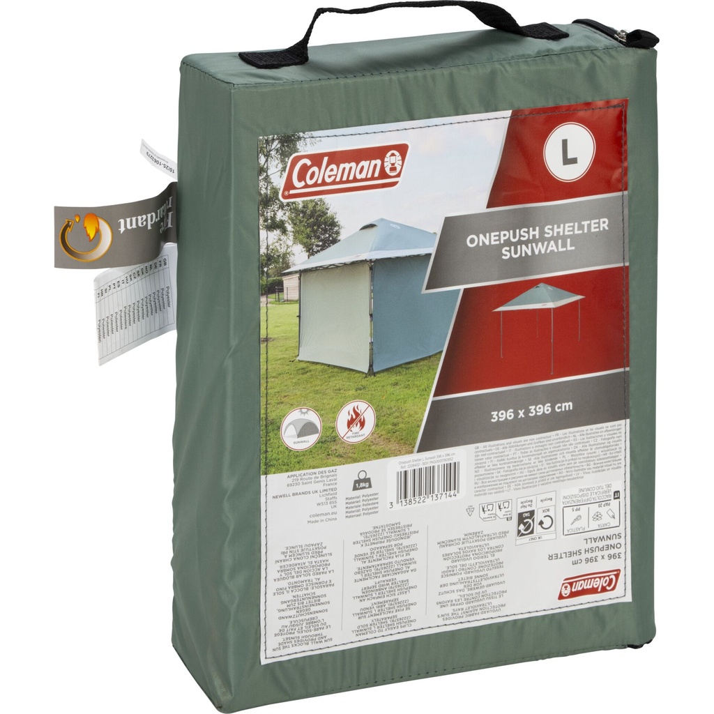 Coleman OnePush Shelter L Sunwall